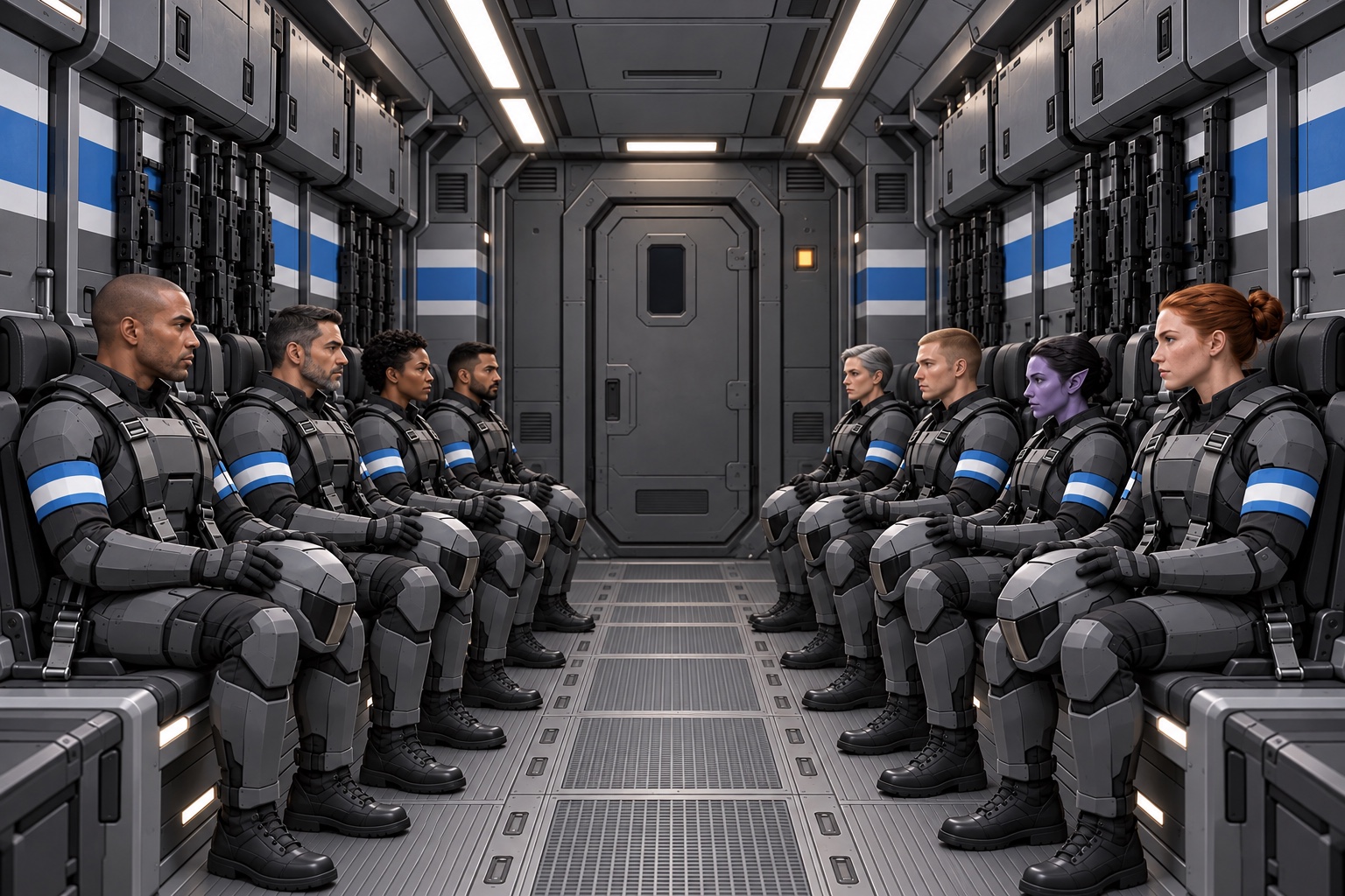 Inside the CM-260 secure cabin