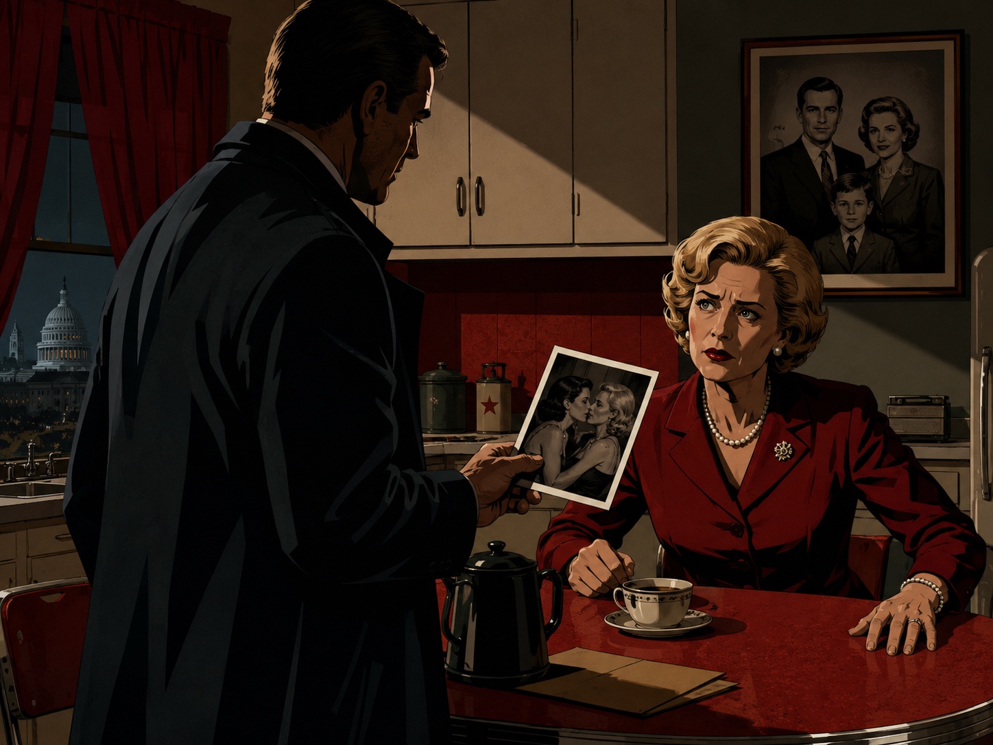 Spy recruits politician’s wife