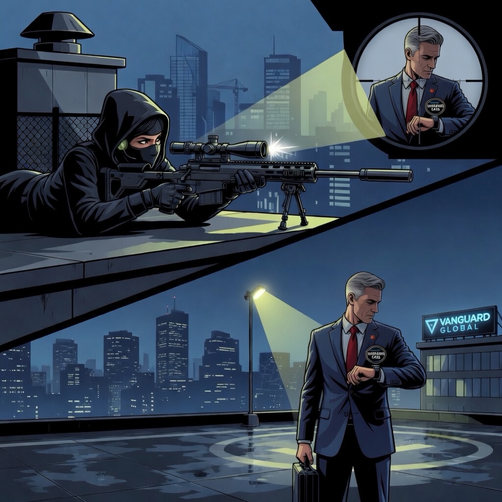 Close target, modern silent work