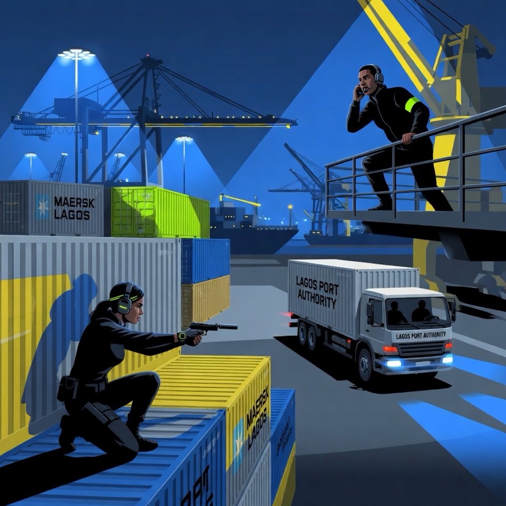 Port cargo, interdiction team