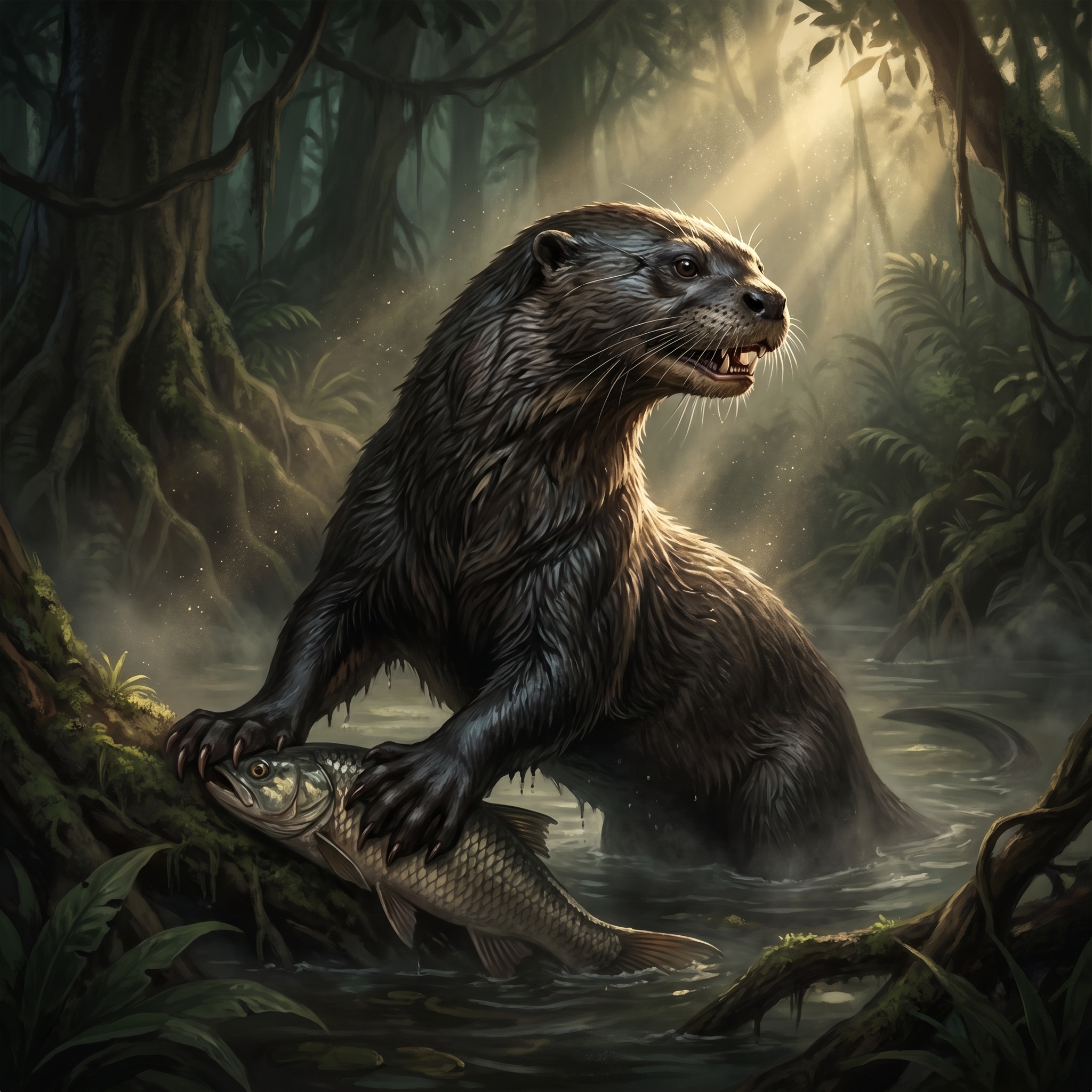 Giant River Otter