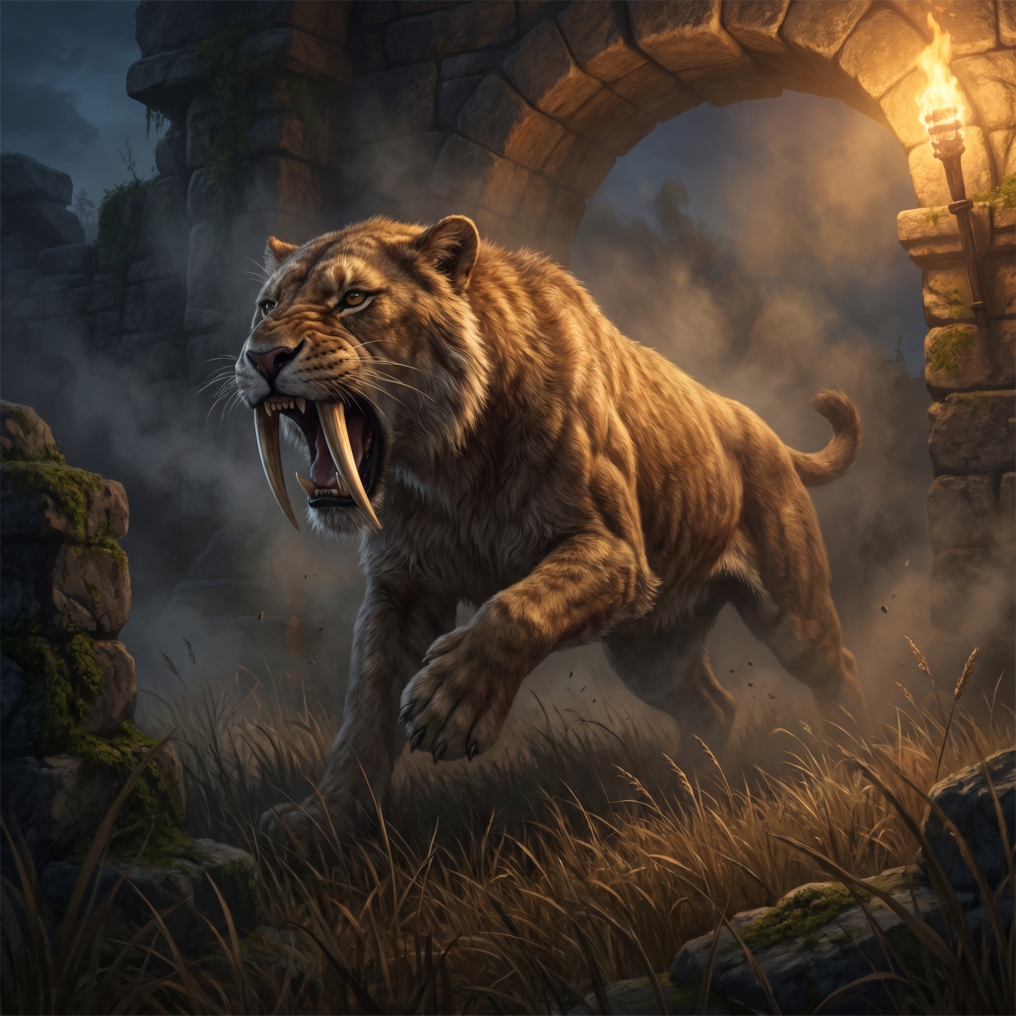Saber-Toothed Cat
