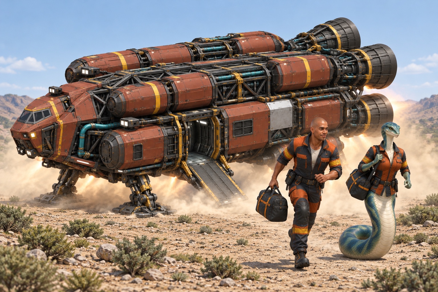 At the Table: A Rough-Field Landing