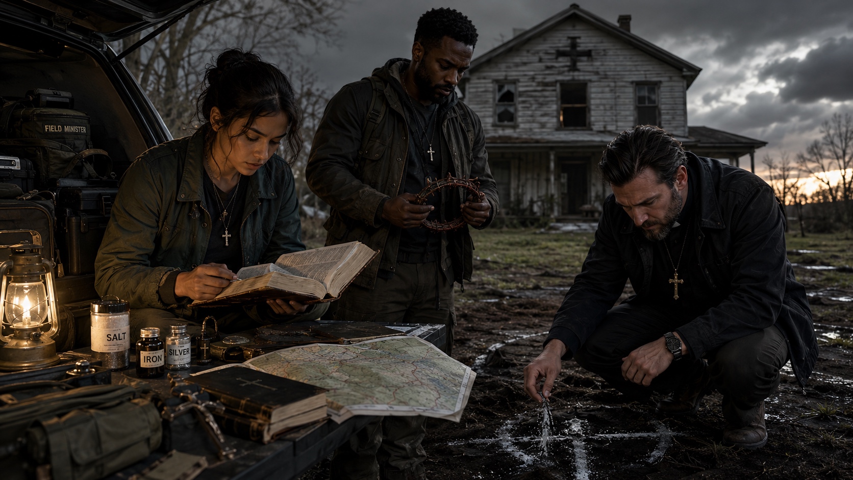 The people who work in The Hollow: called, trained, or shaped by something they survived.